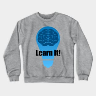 Learn It! Blue Crewneck Sweatshirt